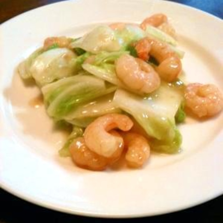 本格的だけど超かんたん 白菜とえびの中華炒め レシピ 作り方 By Cheeeeeco 楽天レシピ